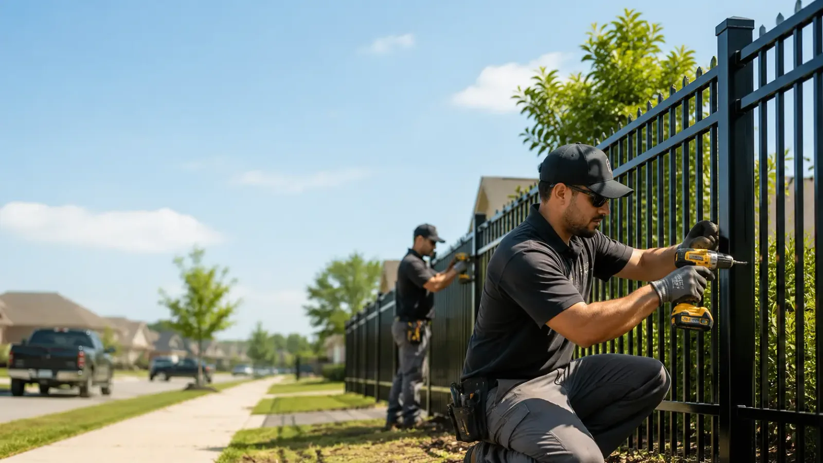Metal Fence Installation in Annandale, VA